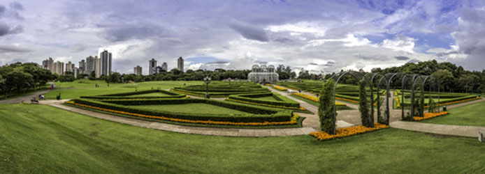 Curitiba Botanic Garden in Parana, Brazil